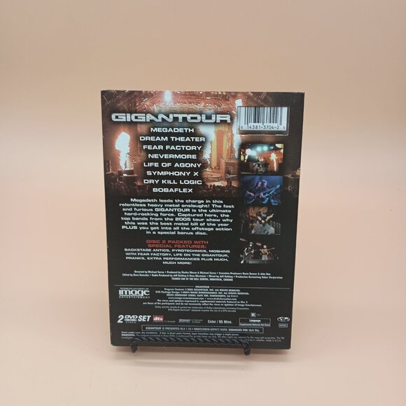 Gigantour (Concert DVD, 2006, 2-Disc Set) Megadeth Dream Theater WORKS - Picture 3 of 6